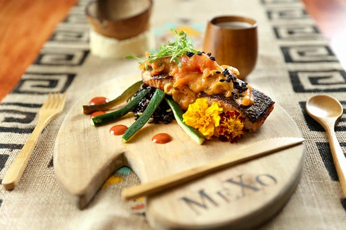 Summer Salmon from MeXo · Restaurant context for Oscar Moreno’s culinary work